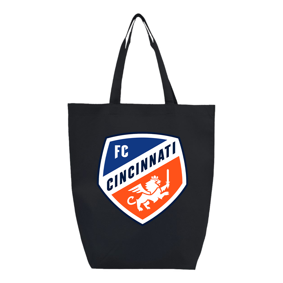 FC Cincinnati Q-Tees Non-Woven Gusset Bottom Tote