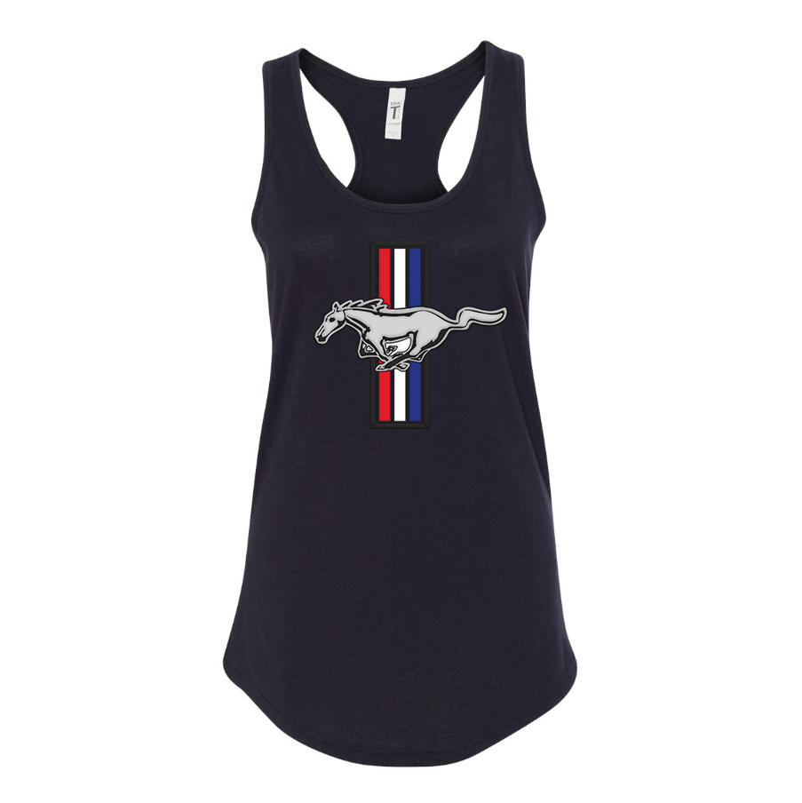 Women' Mustang  Racerback Tank Top