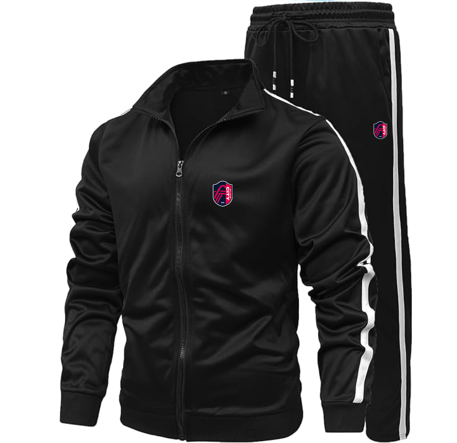 Men's St. Louis City Soccer  Dri-Fit TrackSuit