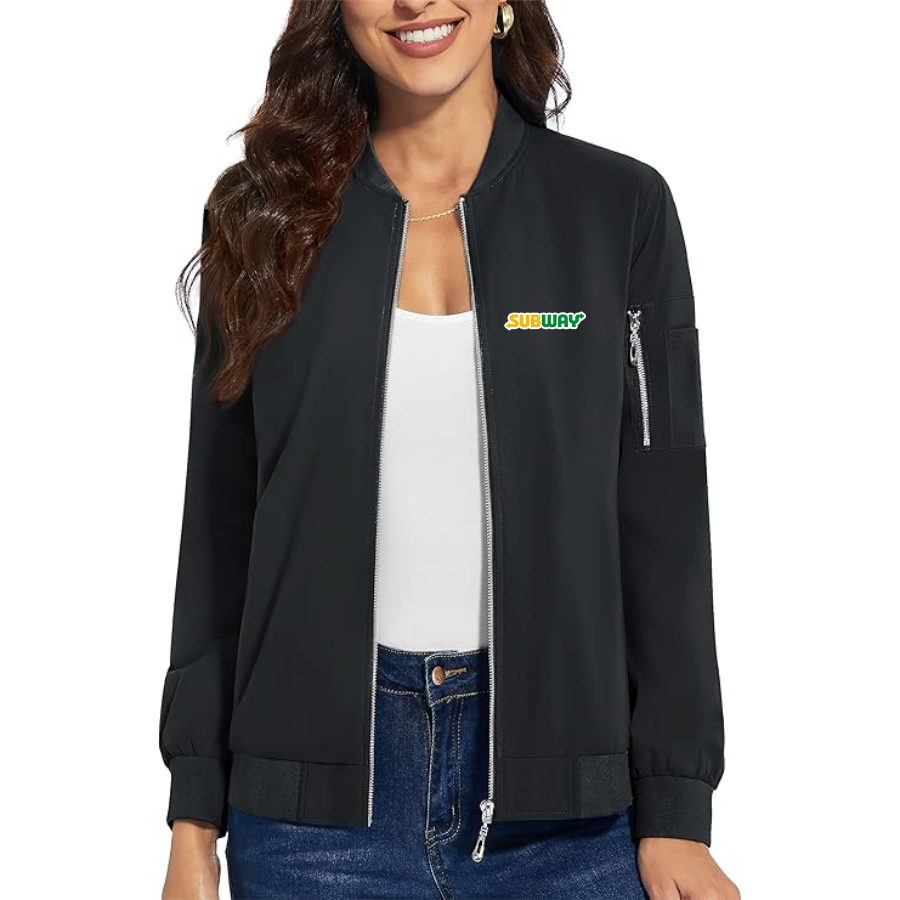 Women's   Premium Bomber Jacket Outerwear