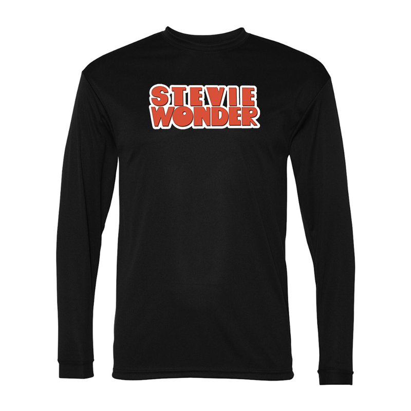 Men's  Stevie-Wonder Performance Long Sleeve T-Shirt