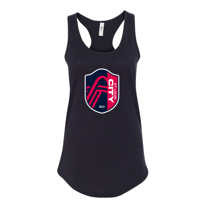 Women' St. Louis City Soccer Racerback Tank Top