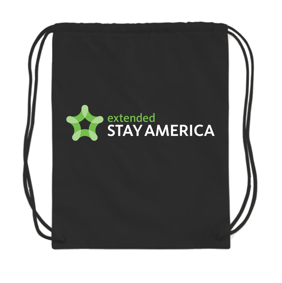 Extended Stay America Drawstring Bag