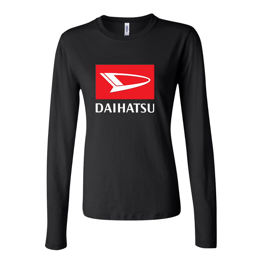 Women's Daihatsu Car Truck Long Sleeve T-Shirt