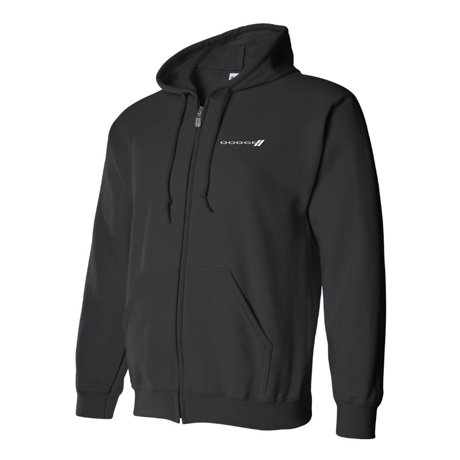 Men's Dodge Car  Zipper Hoodie