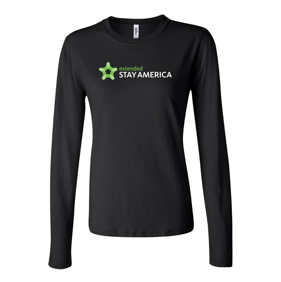Women's Extended Stay America Long Sleeve T-Shirt