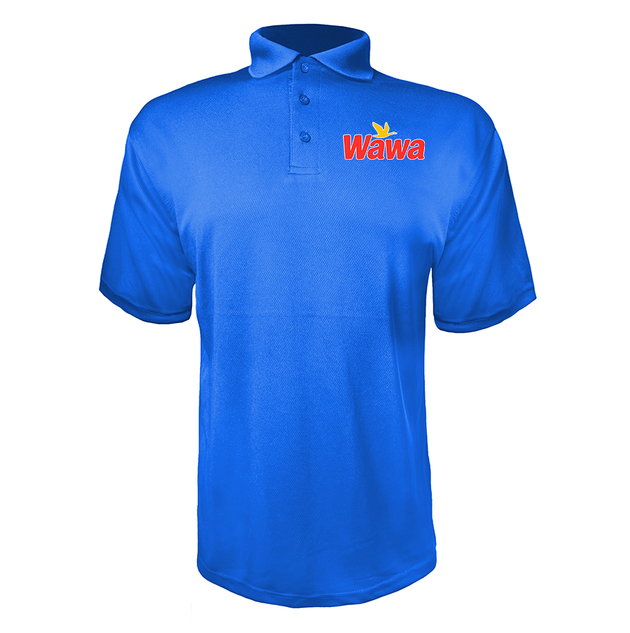 Men's Wawa Gas Station  Polyester Polo