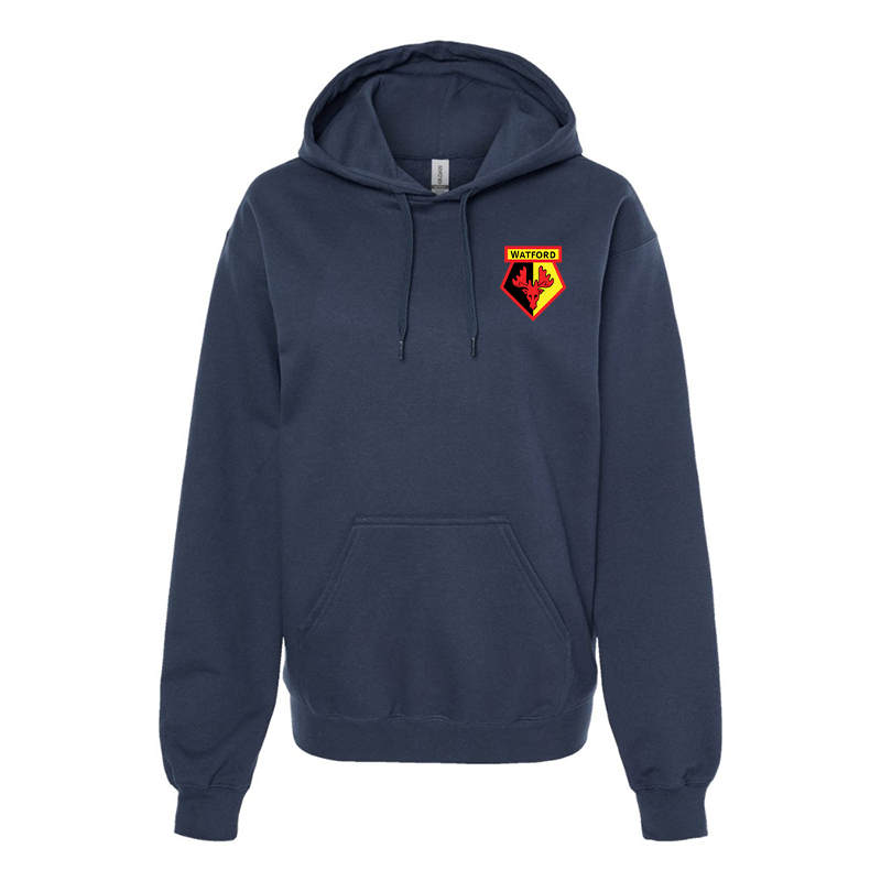 Men's Watford Soccer  Softstyle Midweight Hooded Sweatshirt