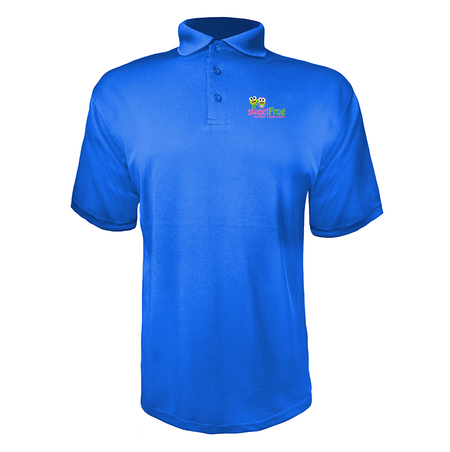 Men's Sweet Frog Frozen Polyester Polo