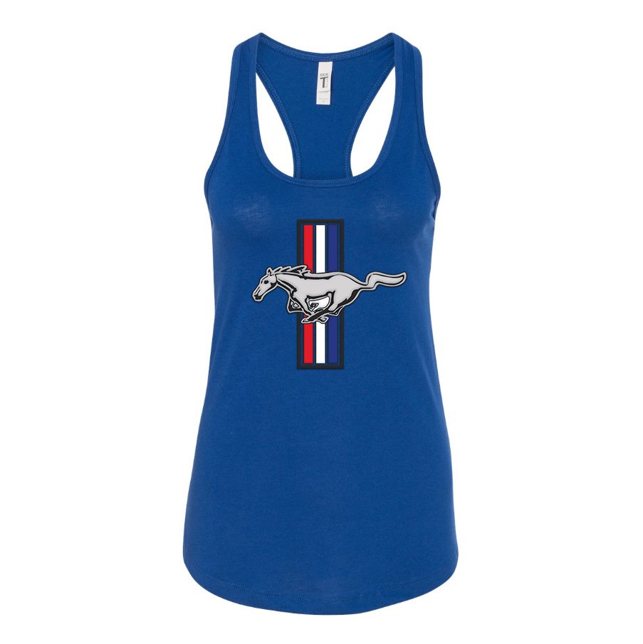 Women' Mustang  Racerback Tank Top