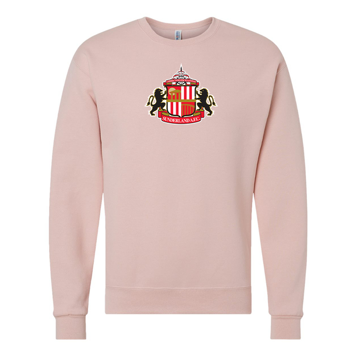 Men's  Sunderland AFC Soccer JERZEES NuBlend Crewneck Sweatshirt