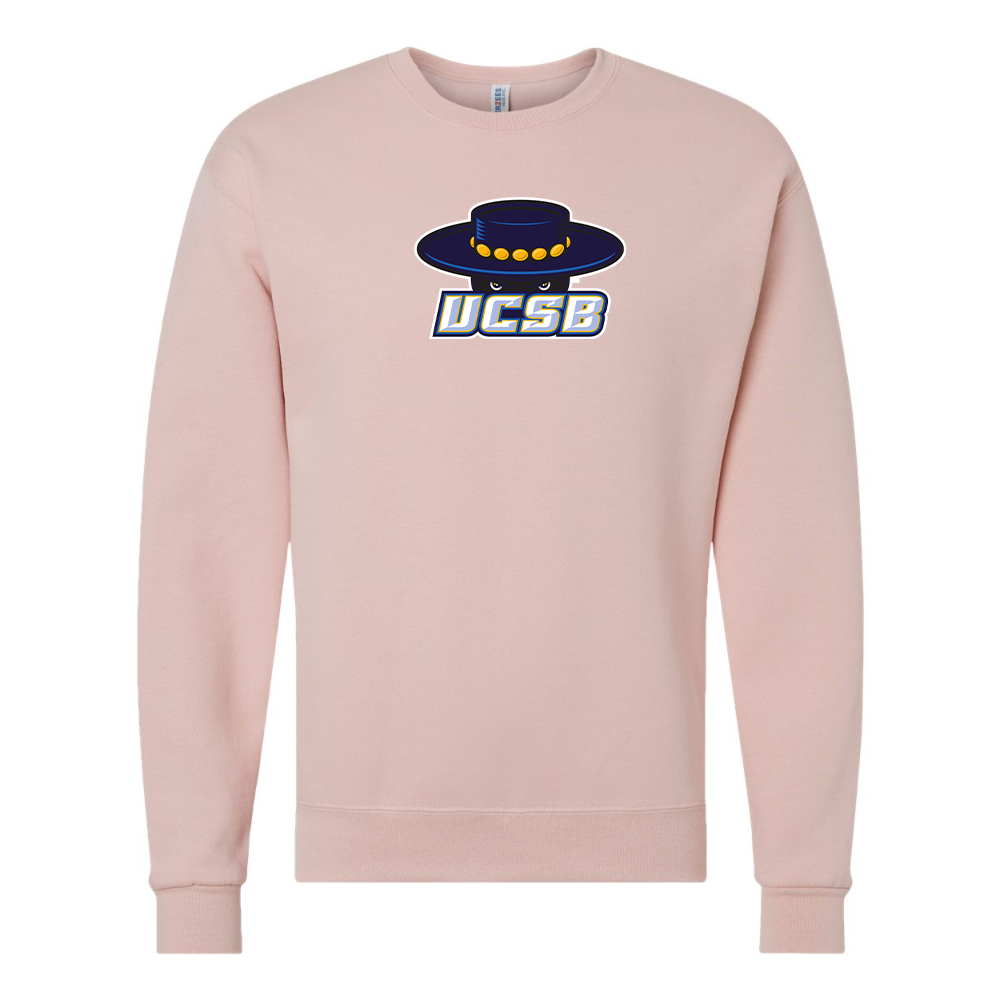 Men's UCSB Gauchos  JERZEES NuBlend Crewneck Sweatshirt