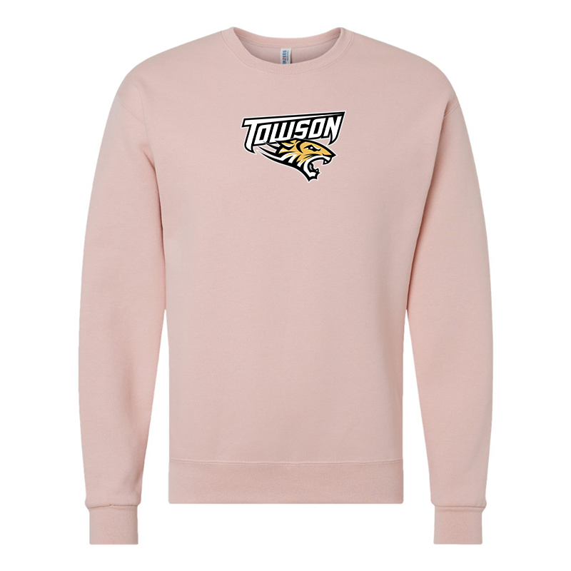 Men's Towson Tigers  JERZEES NuBlend Crewneck Sweatshirt