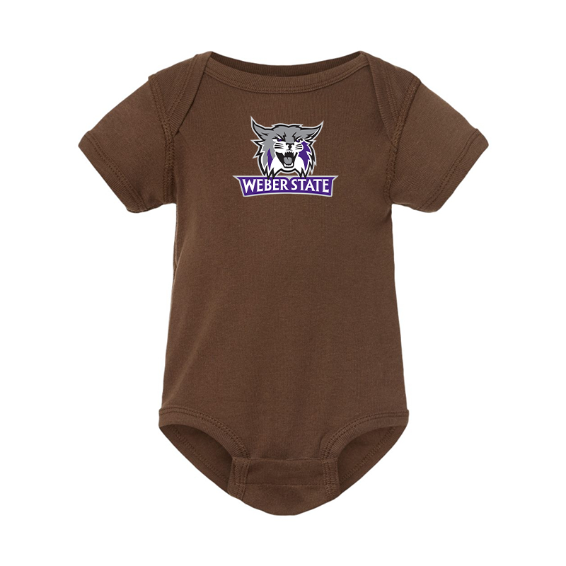 Weber State Wildcats Rabbit Skins Infant Baby Rib Bodysuit
