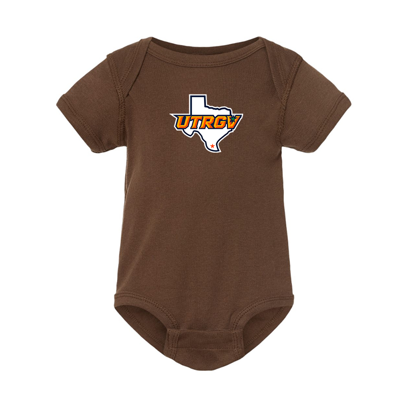 UTRGV Vaqueros Rabbit Skins Infant Baby Rib Bodysuit