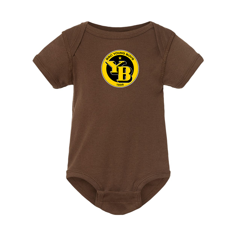 Young Boys Soccer   Rabbit Skins Infant Baby Rib Bodysuit
