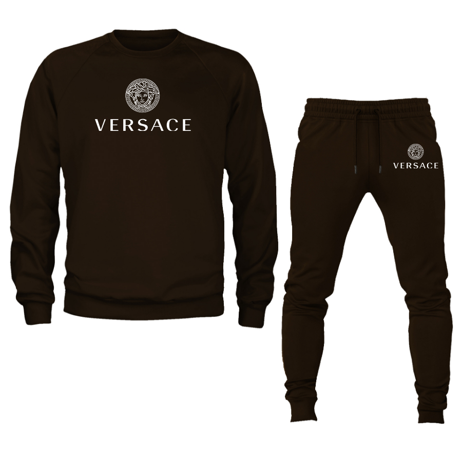 Men's Versace Crewneck Sweatshirt Joggers Suit