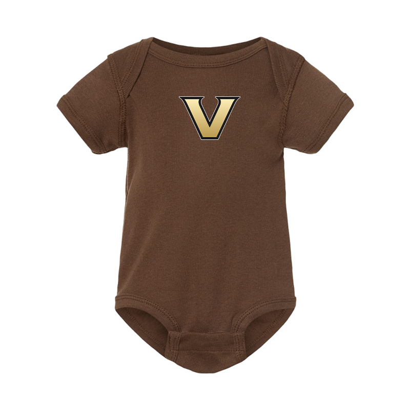Vanderbilt Commodores  Rabbit Skins Infant Baby Rib Bodysuit