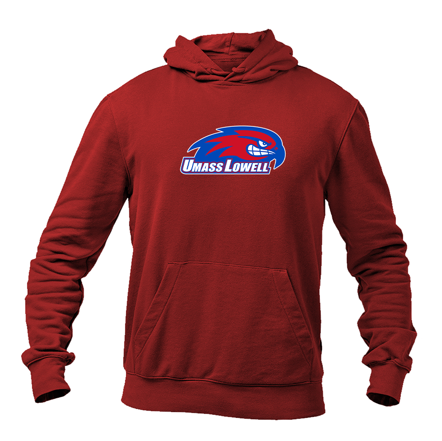 Men's UMass Lowell River Hawks  Gildan  Heavy Blend Hooded Sweatshirt