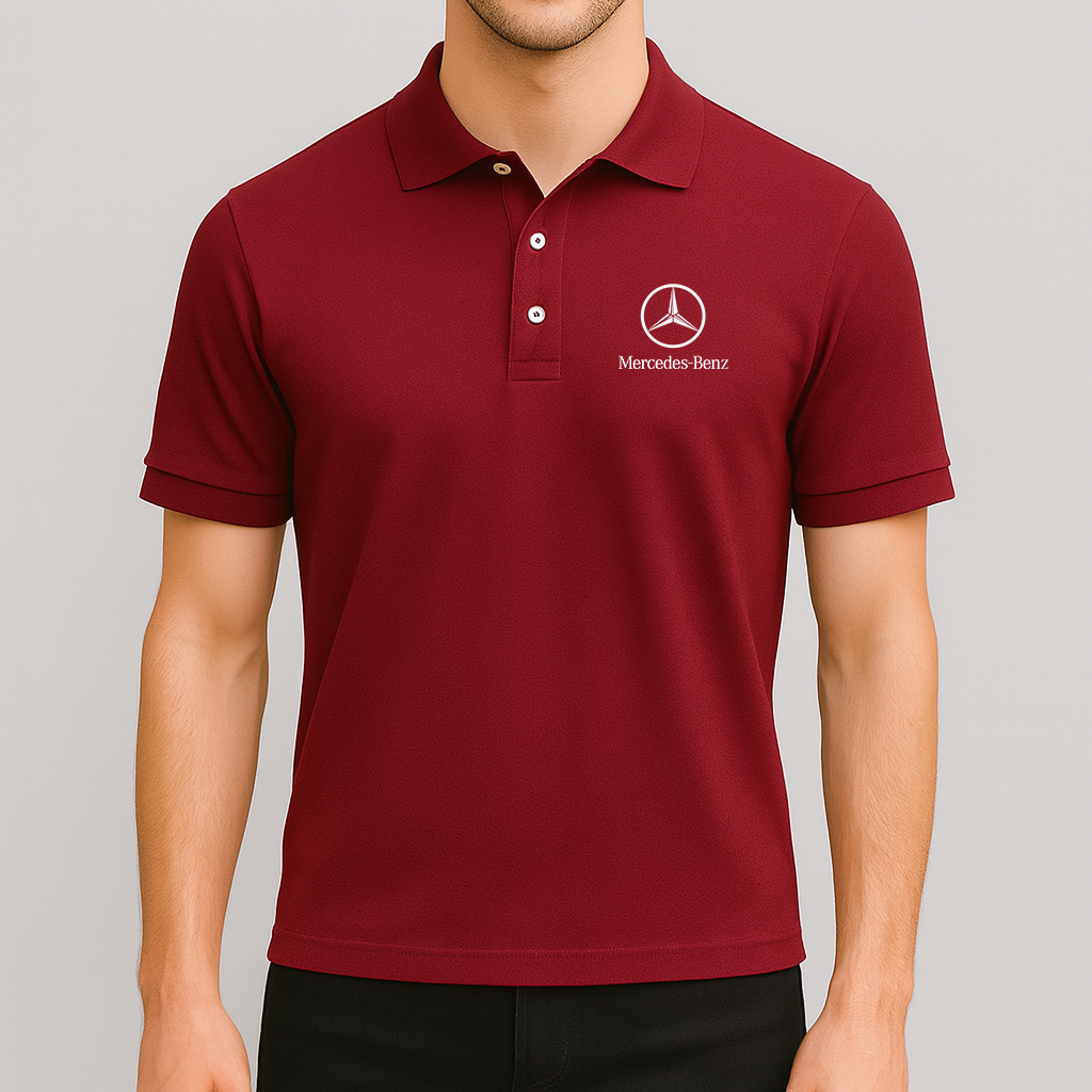 Men’s Mercedes-Benz Luxury Car Dry Blend Polo