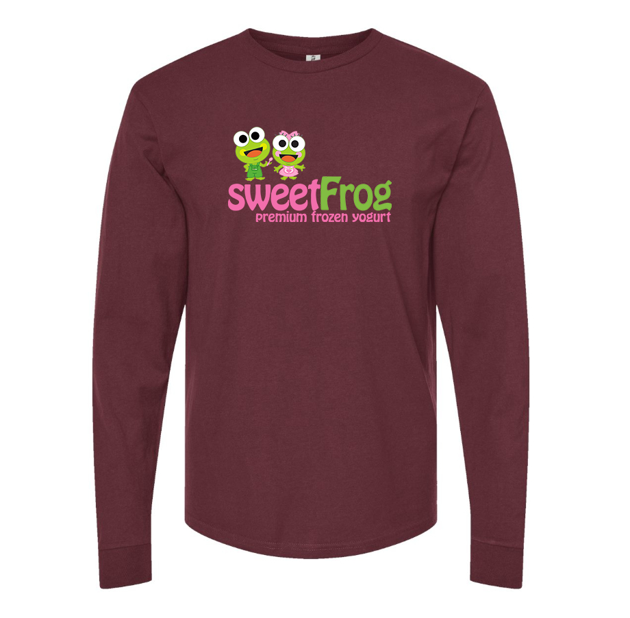 Men's Sweet Frog Frozen Long Sleeve T-Shirt