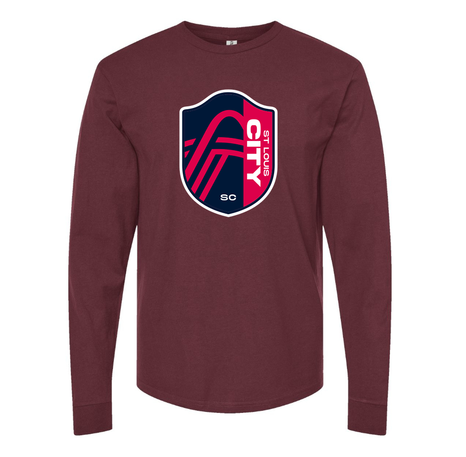 Men's St. Louis City Soccer Long Sleeve T-Shirt