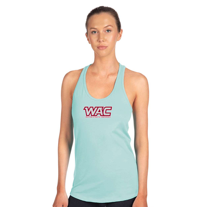 Women's Western Athletic Conference  Next Level Ideal Racerback Tank