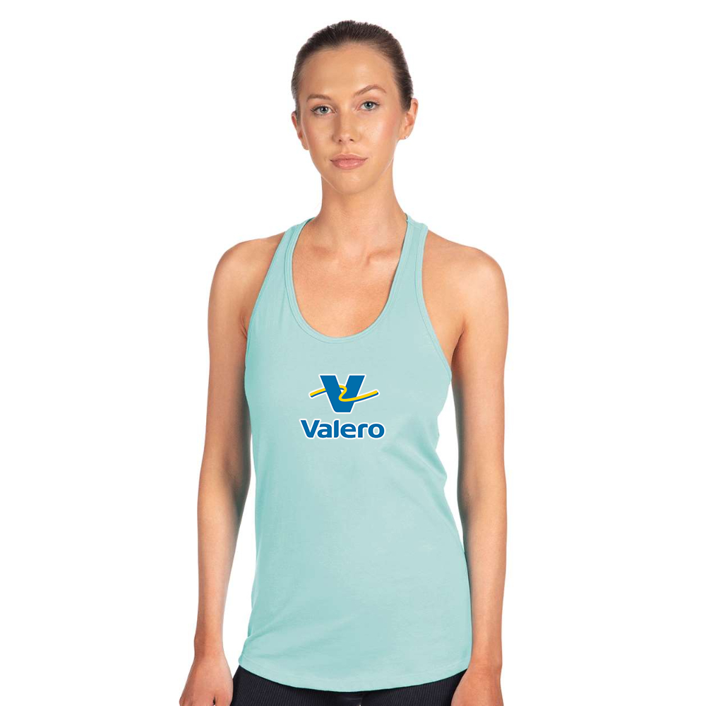Women's Valero Gas Station Next Level Ideal Racerback Tank