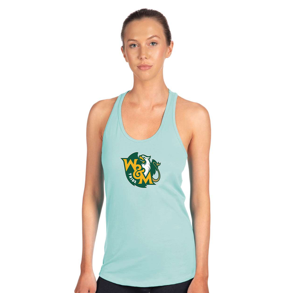 Women's William and Mary Tribe   Next Level V-Neck T-Shirt
