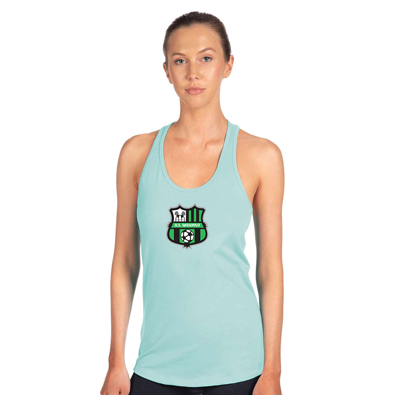 Women's U.S. Sassuolo Soccer Next Level Ideal Racerback Tank