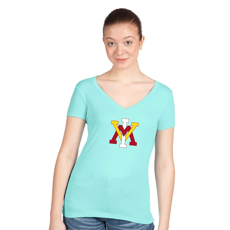 Women's VMI Keydets  Next Level V-Neck T-Shirt