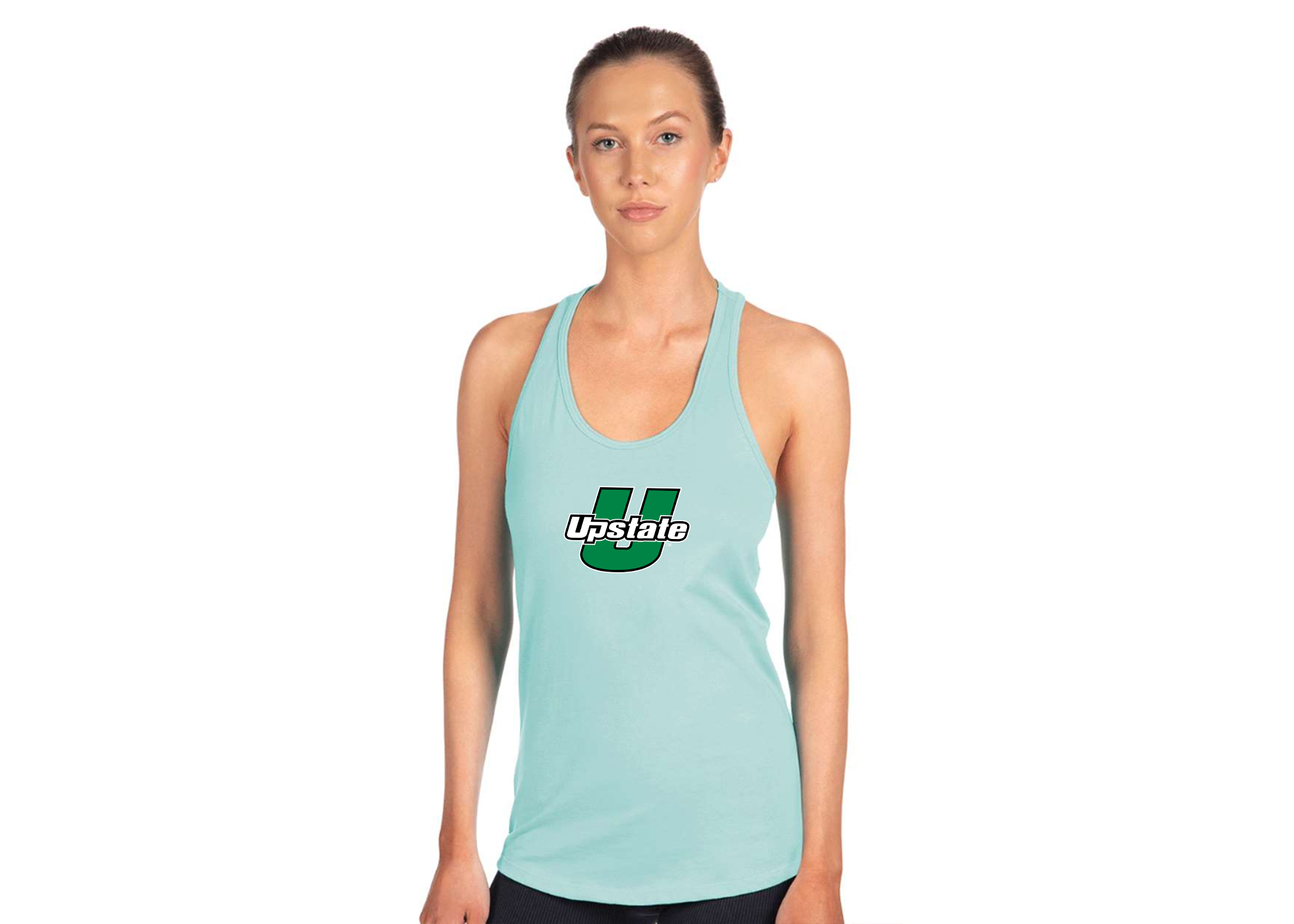 Women's USC Upstate Spartans Next Level Ideal Racerback Tank