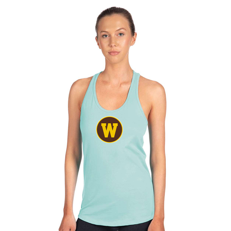 Women's  Western Michigan Broncos Next Level Ideal Racerback Tank
