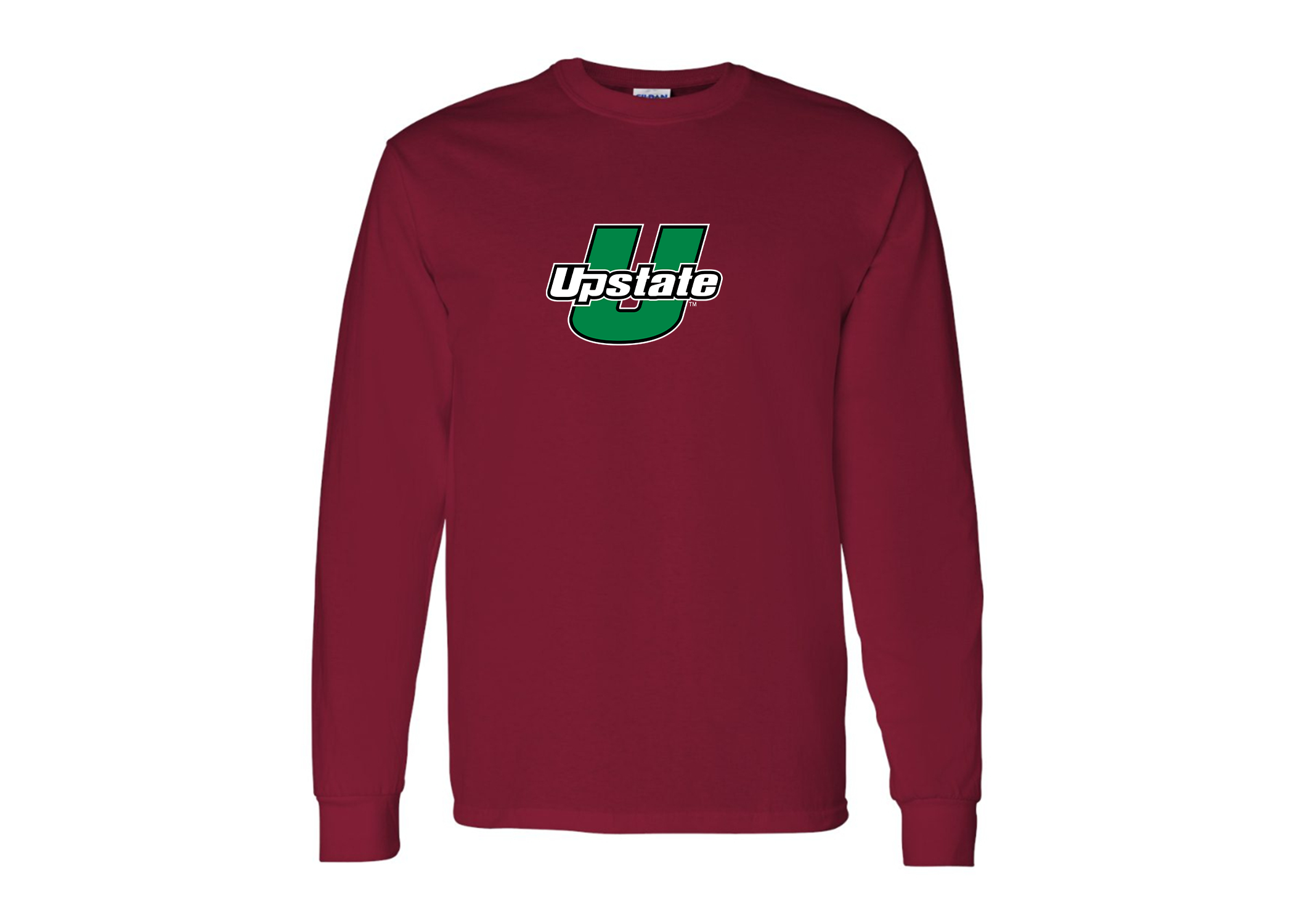 Men's USC Upstate Spartans Gildan Heavy Cotton Long Sleeve T-Shirt