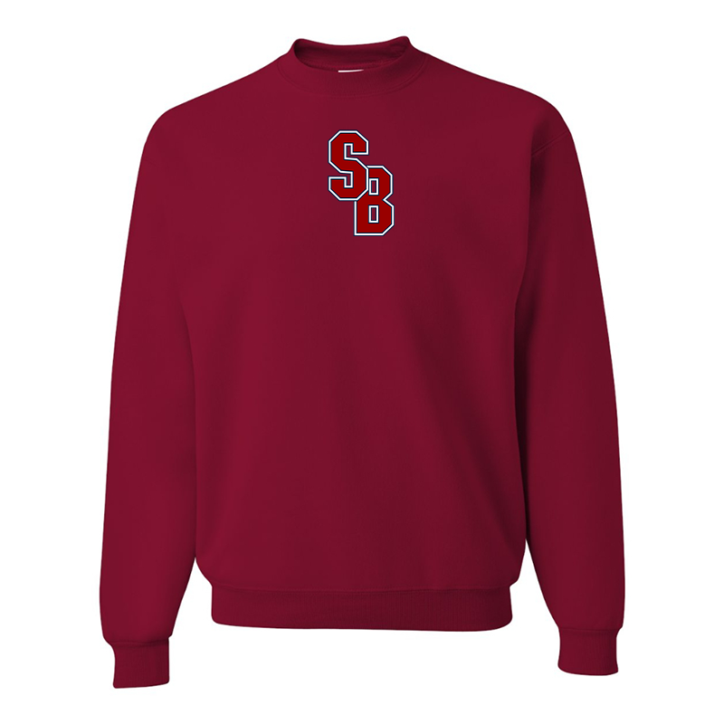 Men's  Stony Brook Seawolves   JERZEES NuBlend Crewneck Sweatshirt