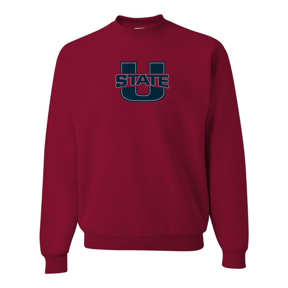 Men's Utah State Aggies JERZEES NuBlend Crewneck Sweatshirt