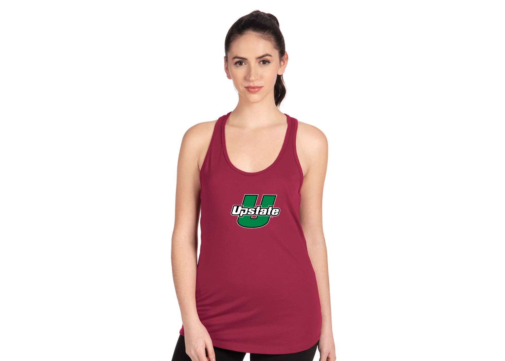 Women's USC Upstate Spartans Next Level Ideal Racerback Tank