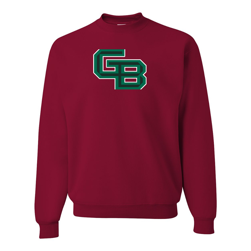 Men's Wisconsin Green Bay Phoenix  JERZEES NuBlend Crewneck Sweatshirt