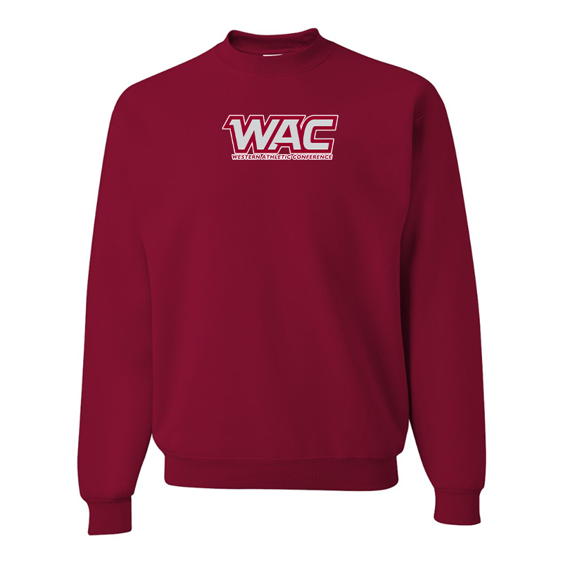Men's Western Athletic Conference JERZEES NuBlend Crewneck Sweatshirt