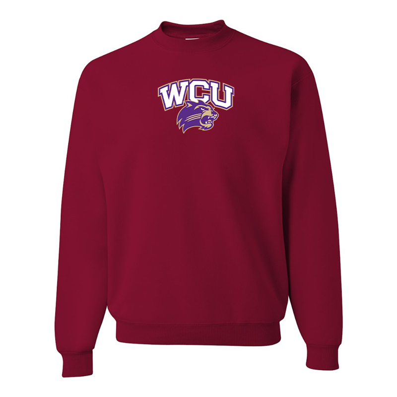 Men's Western Carolina Catamounts JERZEES NuBlend Crewneck Sweatshirt