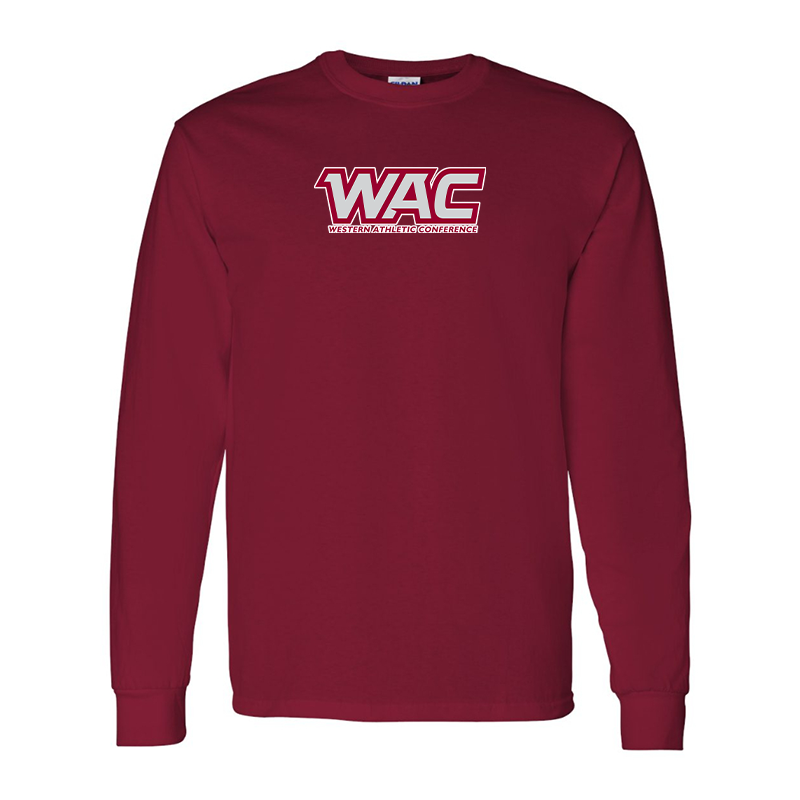Men's Western Athletic Conference Gildan Heavy Cotton Long Sleeve T-Shirt