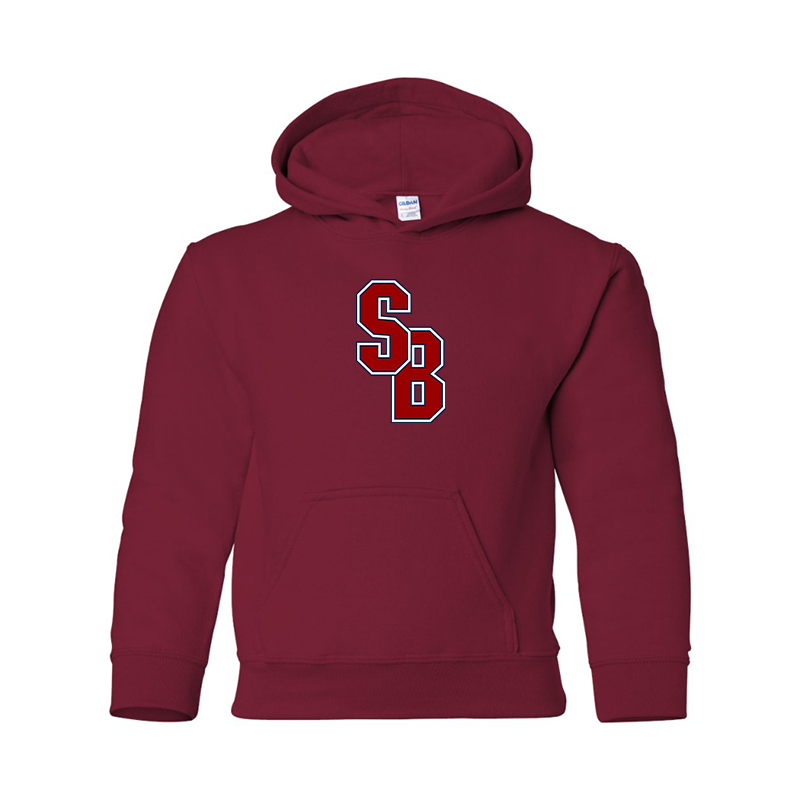 Youth Stony Brook Seawolves Gildan Heavy Blend  Hooded Sweatshirt