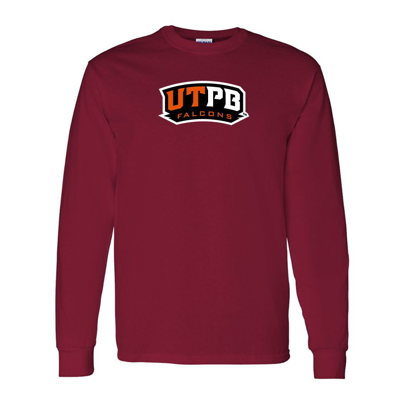 Men's  UTPB Falcons Gildan Heavy Cotton Long Sleeve T-Shirt
