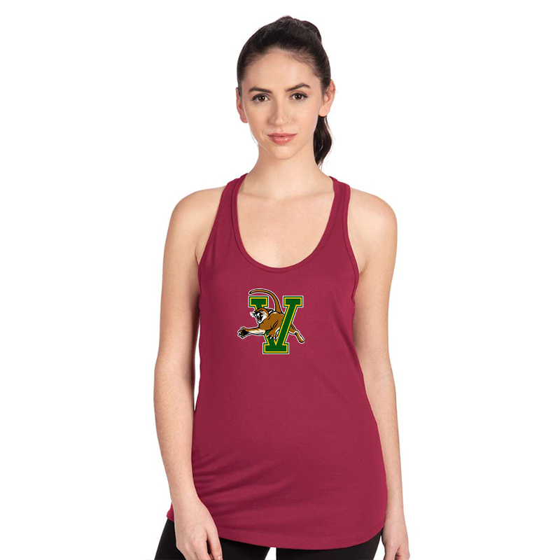 Women's Vermont Catamounts Next Level Ideal Racerback Tank