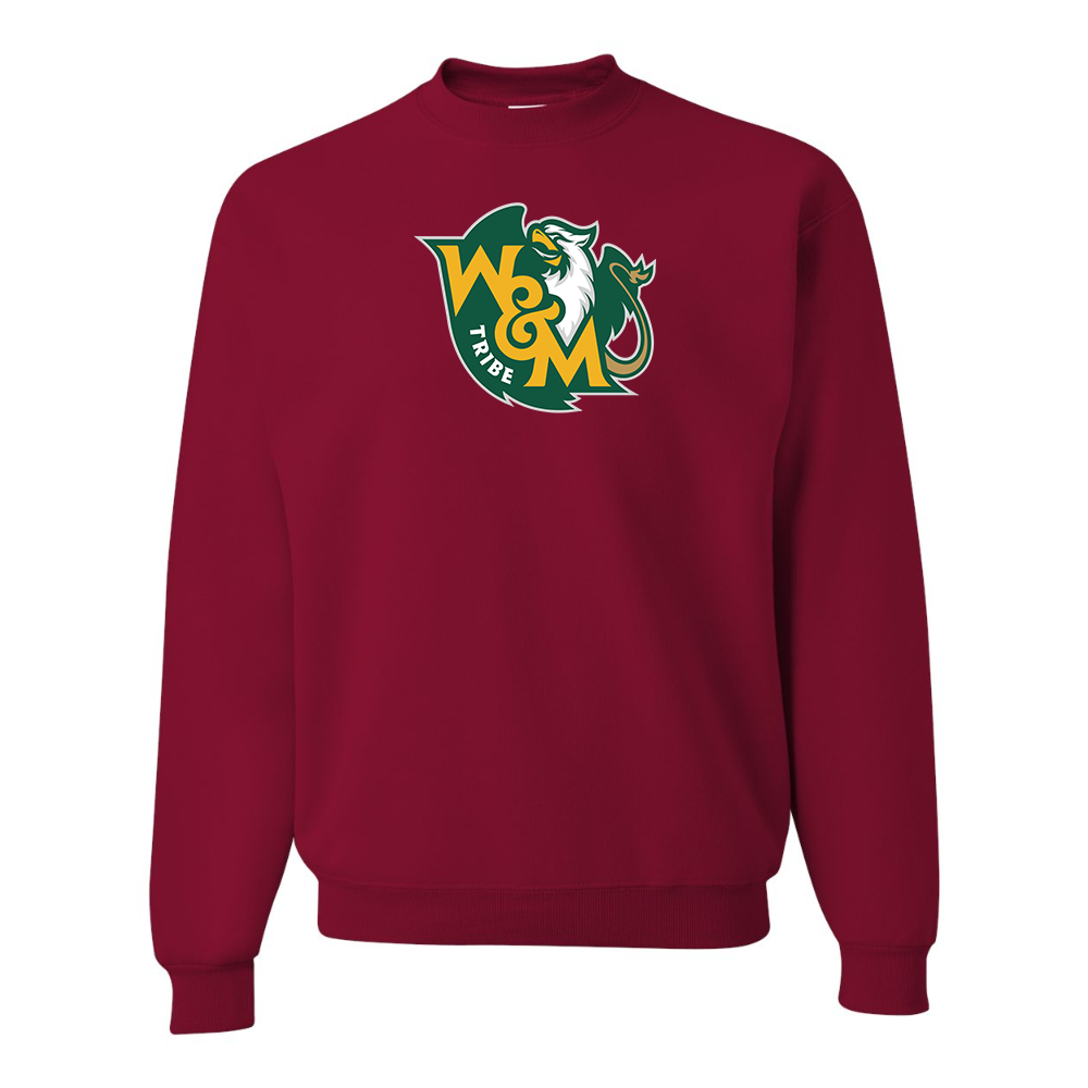 Men's William and Mary Tribe   JERZEES NuBlend Crewneck Sweatshirt