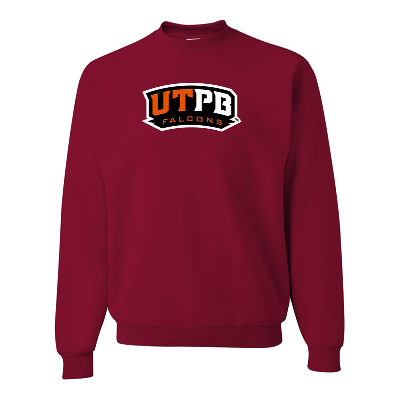 Men's UTPB Falcons JERZEES NuBlend Crewneck Sweatshirt