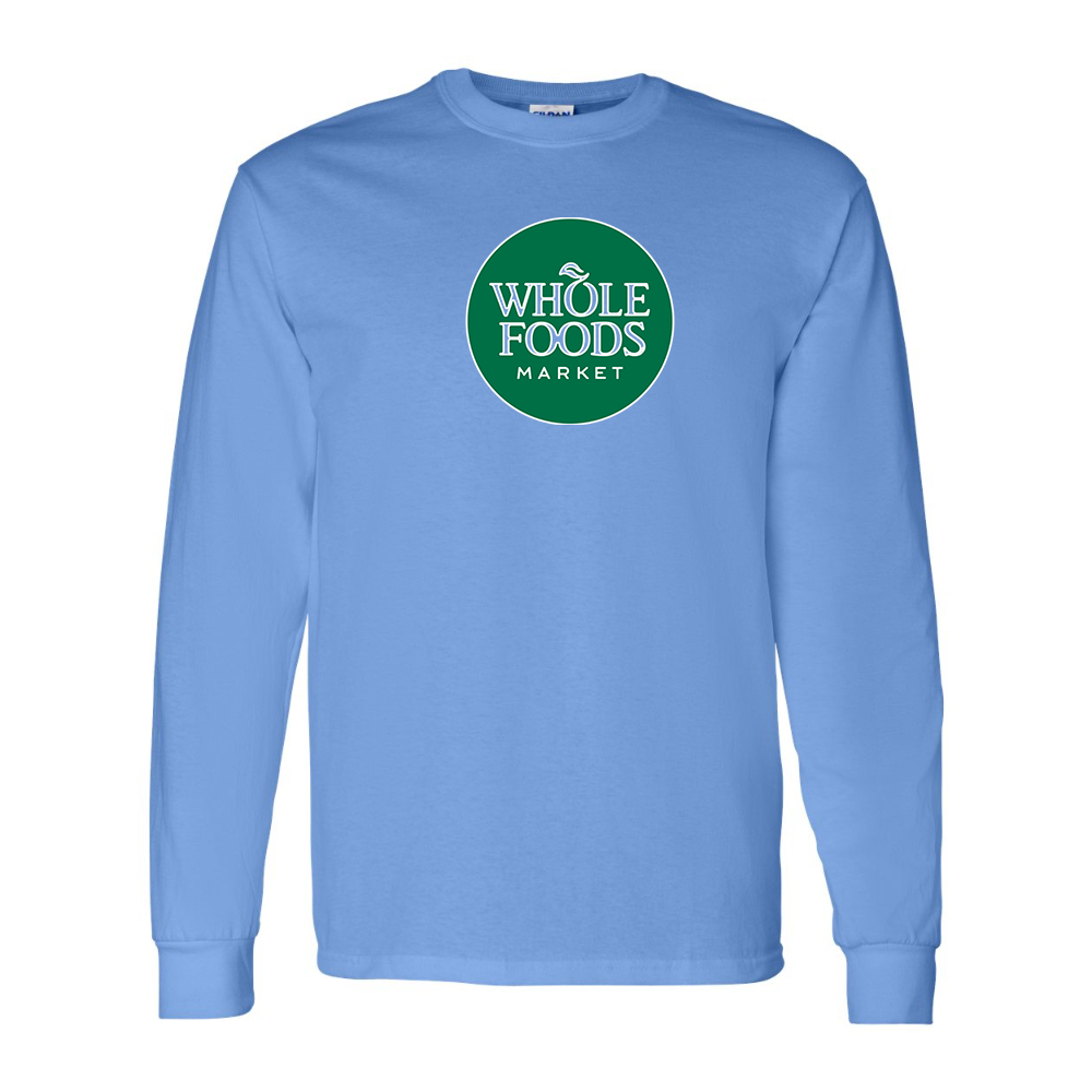 Men's Whole Foods Market Gildan Heavy Cotton Long Sleeve T-Shirt