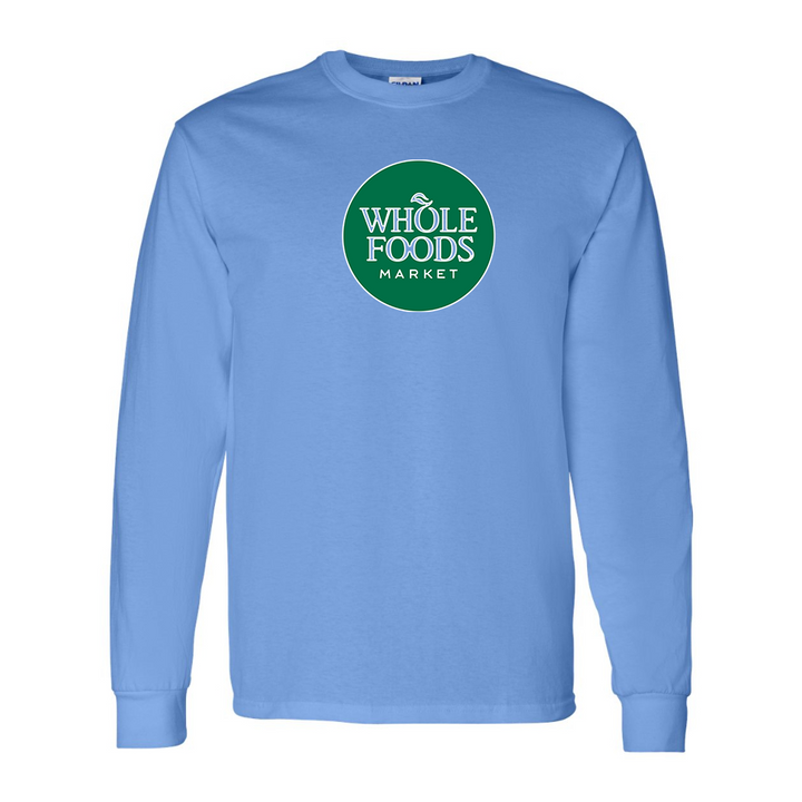 Men's Whole Foods Market Gildan Heavy Cotton Long Sleeve T-Shirt