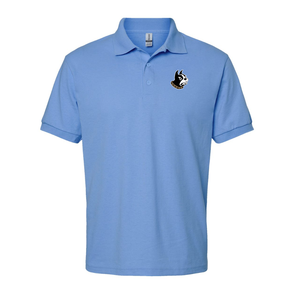Men's Wofford Terriers  Gildan Dry Blend Jersey Polo