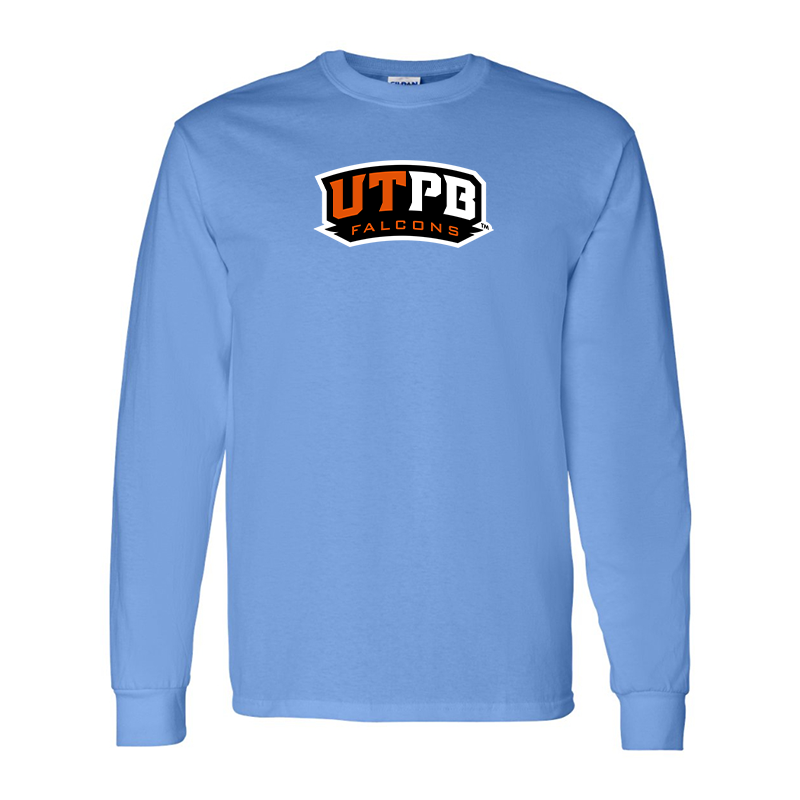 Men's  UTPB Falcons Gildan Heavy Cotton Long Sleeve T-Shirt